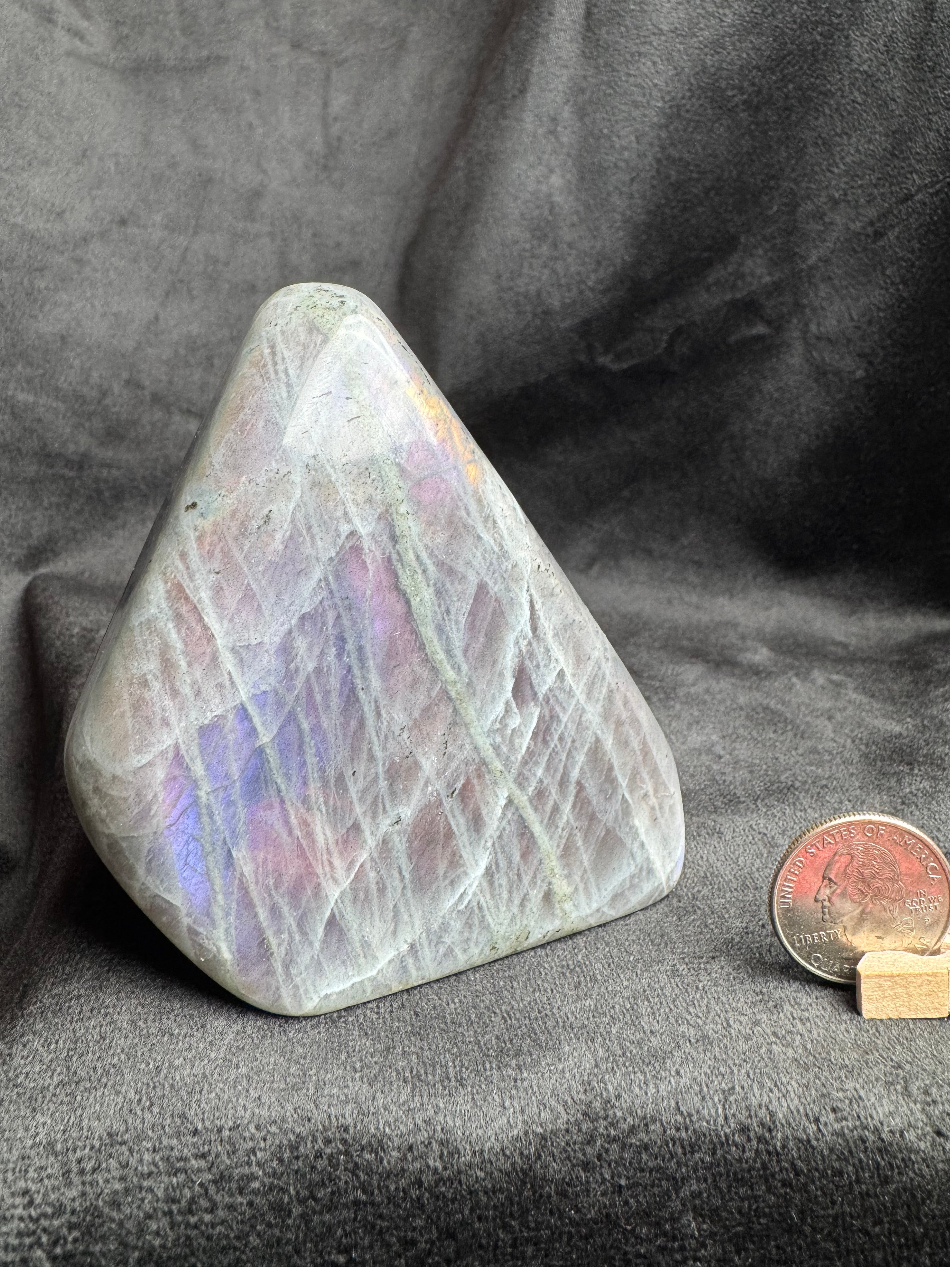 Purple Flash Labradorite Freeform