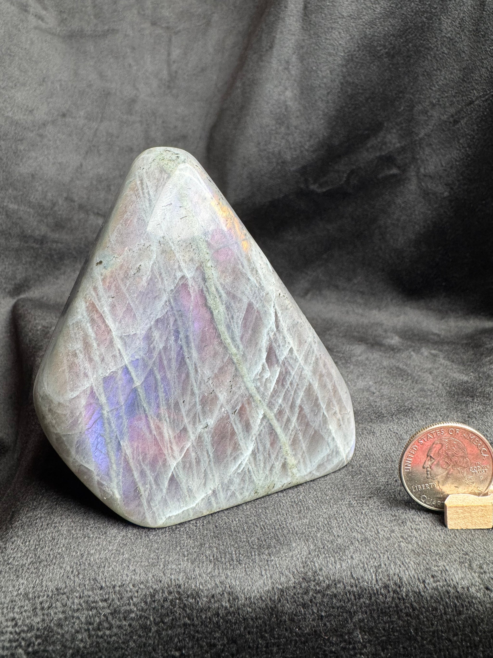 Purple Flash Labradorite Freeform