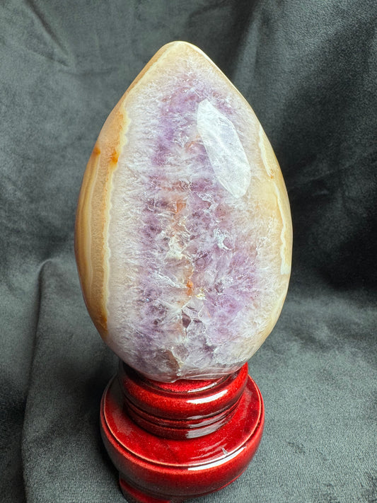 Brazilian Amethyst with Chalcedony