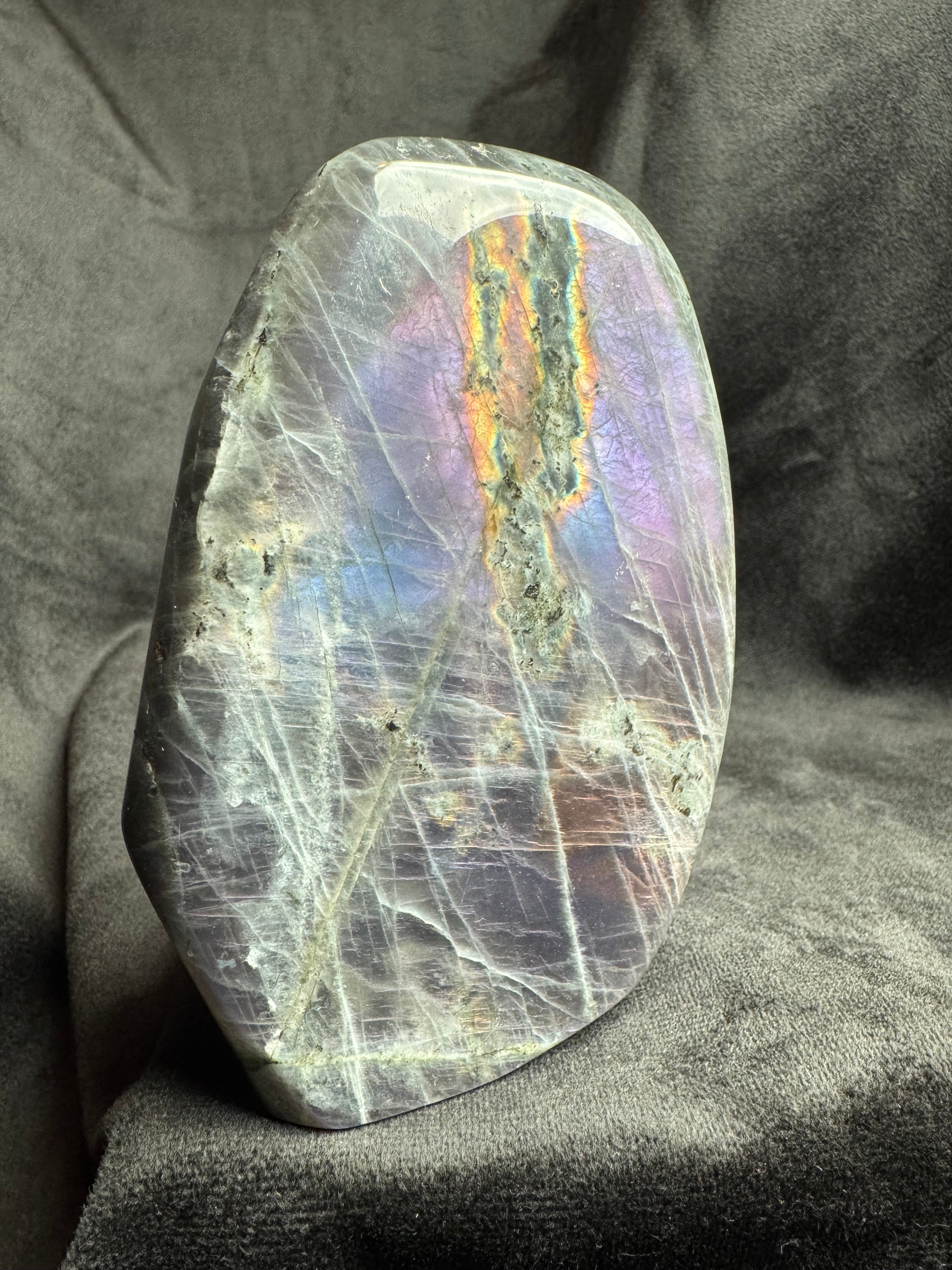 Purple Flash Labradorite Freeform