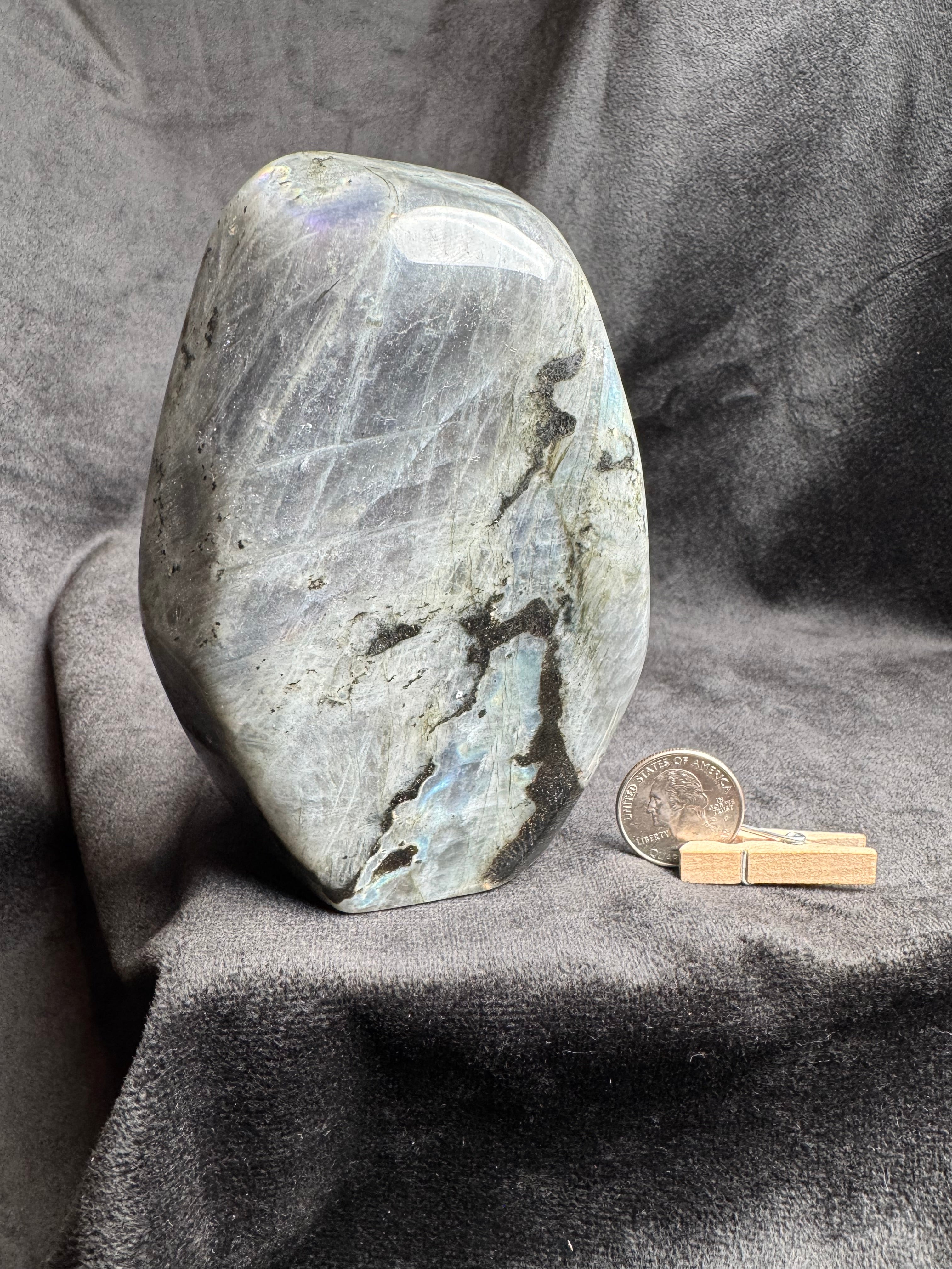 Purple Flash Labradorite Freeform