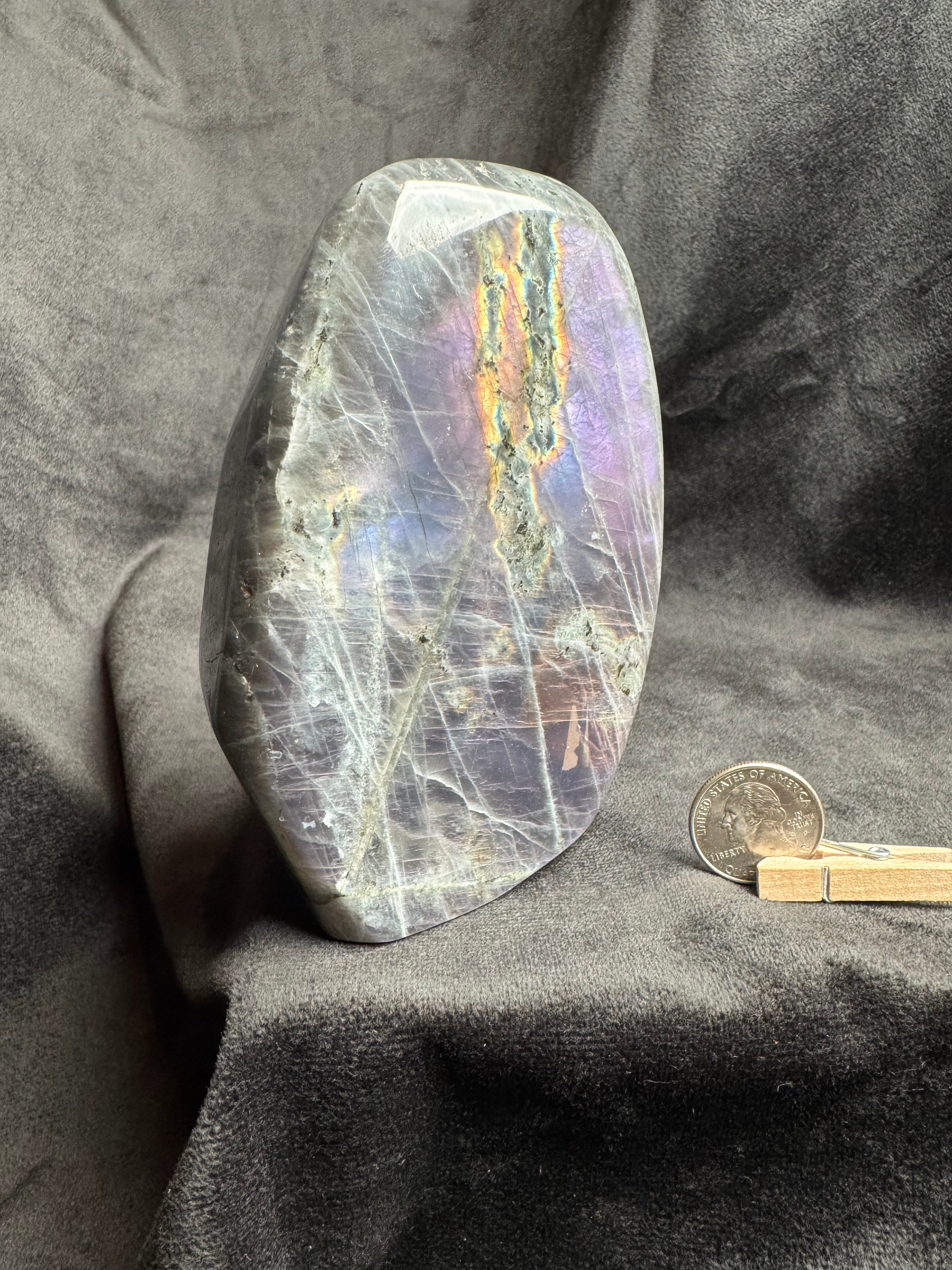 Purple Flash Labradorite Freeform