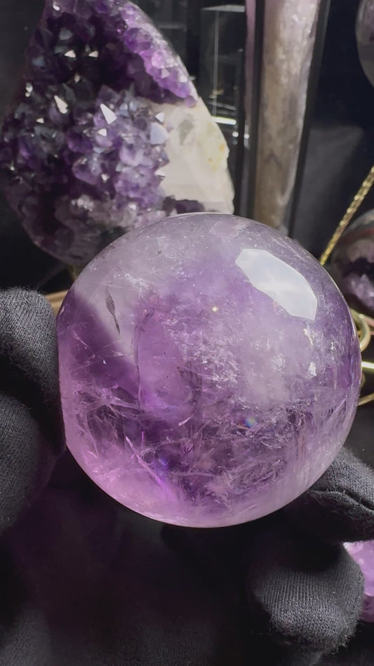 Brazilian Amethyst Sphere